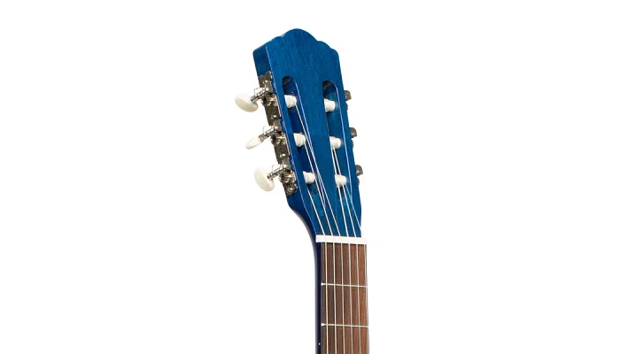 Классическая гитара STAGG 3/4 LINDEN CLASS.GUIT./BLUE, фото № 5