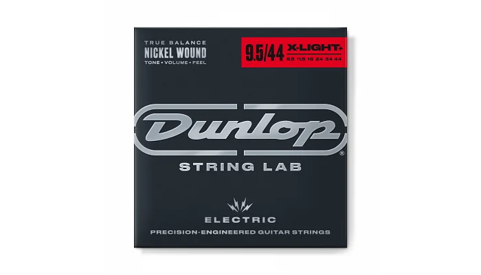 Струны для электрогитары DUNLOP DEN09544 NICKEL WOUND ELECTRIC GUITAR STRINGS 9.5-44, фото № 1