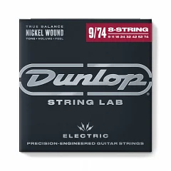 Струни для електрогітари DUNLOP DEN09748 NICKEL WOUND ELECTRIC GUITAR STRINGS 09-74
