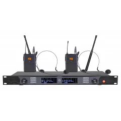 Радіосистема з двома наголовними мікрофонами Emiter-S TA-U19H