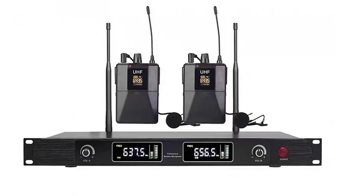 Радиосистема с двумя наголовными микрофонам Emiter-S TA-U38H