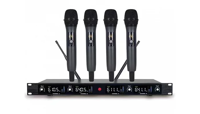 Радиосистема с четырьмя ручными микрофонами Emiter-S TA-U601