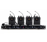 Радіосистема з чотирма петличними мікрофонами Emiter-S TA-U601H