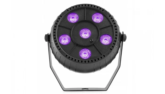 Світлодіодний LED прожектор із пультом керування New Light BAT-5S LED MINI PAR LIGHT 6*1.5W RGB, фото № 2