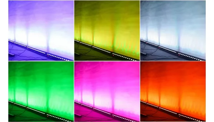 Светодиодная LED панель New Light PL-32S LED Wall Bar RGBW 4 в 1, фото № 4