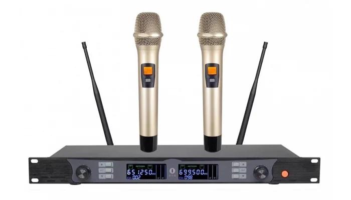 Радиосистема с двумя ручными микрофонами Emiter-S TA-U19