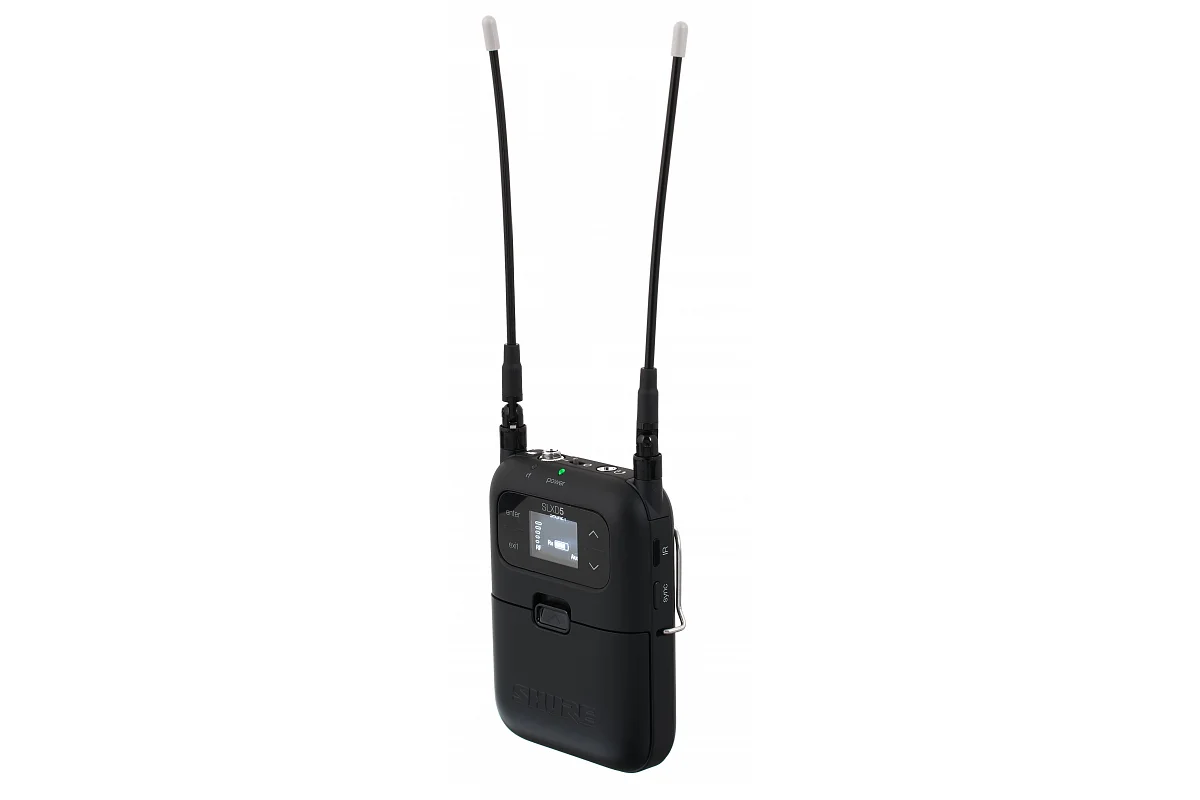Портативний цифровий бездротовий приймач SHURE SLXD5-H56 (TX-RX)