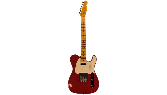 Електрогітара FENDER LIMITED EDITION CUSTOM SHOP '53 TELECASTER RELIC CIMARRON RED, фото № 1