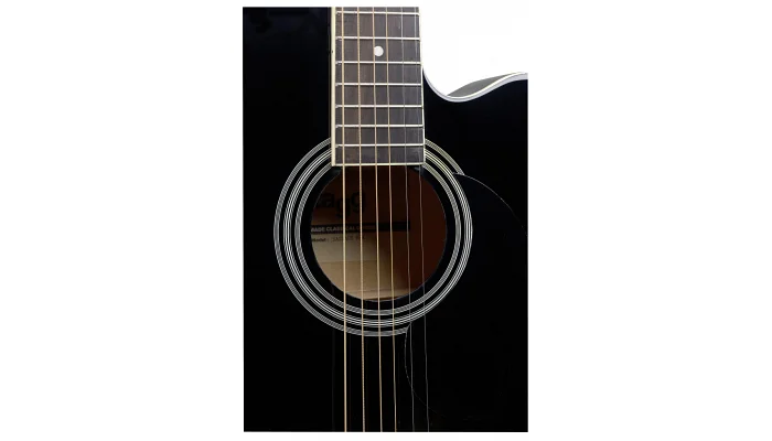 Электроакустическая гитара STAGG SA20ACE BLK, фото № 4