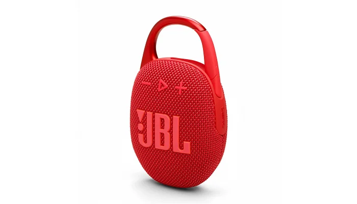 Бездротова портативна акустична система JBL CLIP 5 Red, фото № 3