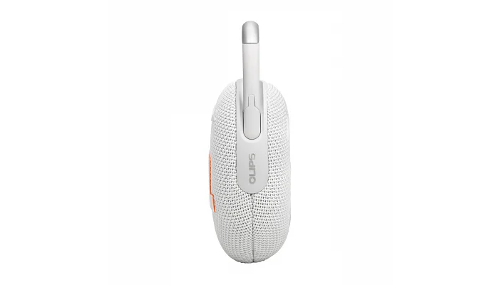 Бездротова портативна акустична система JBL CLIP 5 White, фото № 6