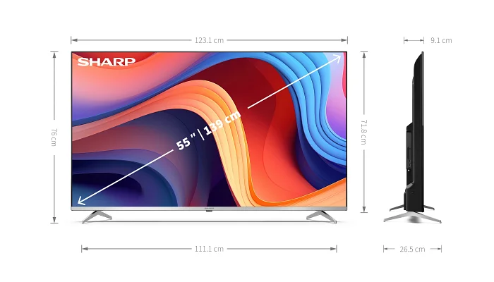 Телевизор SHARP 55GP6260E, фото № 5