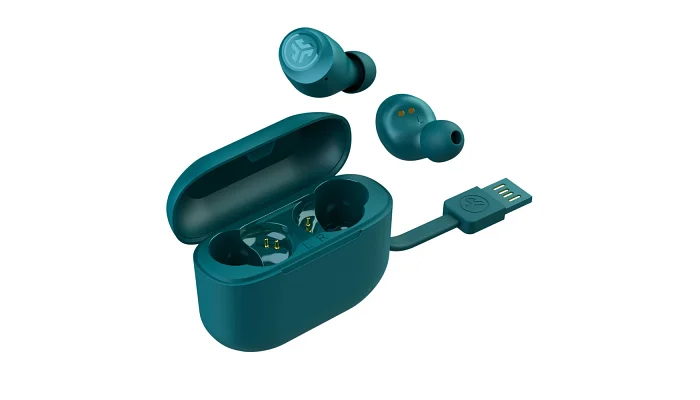 Бездротові вакуумні TWS навушники JLAB GO AIR POP Green, фото № 3
