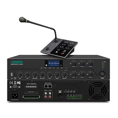 Трансляционный усилитель мощности с конференц-микрофоном DSPPA DMA6250U