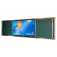 Інтерактивна дошка з розсувною шкільною дошкою INTBOARD GT 65 (Android 13)