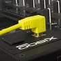 Цифровой USB кабель UDG Ultimate Audio Cable USB 2.0 A-B Yellow Angled 1m