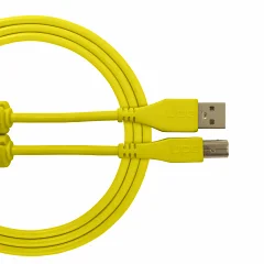 Цифровой USB кабель UDG Ultimate Audio Cable USB 2.0 AB Yellow Straight 1m