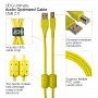 Цифровий кабель USB UDG Ultimate Audio Cable USB 2.0 AB Yellow Straight 1m