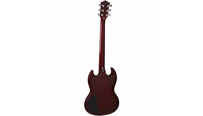 Електрогітара Eko Guitars DV-10 (Trasparent Red), фото № 2