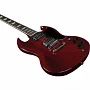 Електрогітара Eko Guitars DV-10 (Trasparent Red)