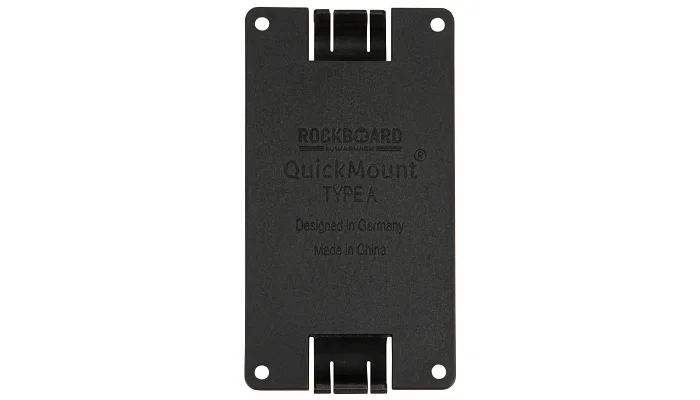 Быстросъёмное крепление для педалей и педалбордов ROCKBOARD QUICKMOUNT TYPE A - PEDAL MOUNTING PLATE FOR STANDARD SINGLE PEDALS, фото № 3