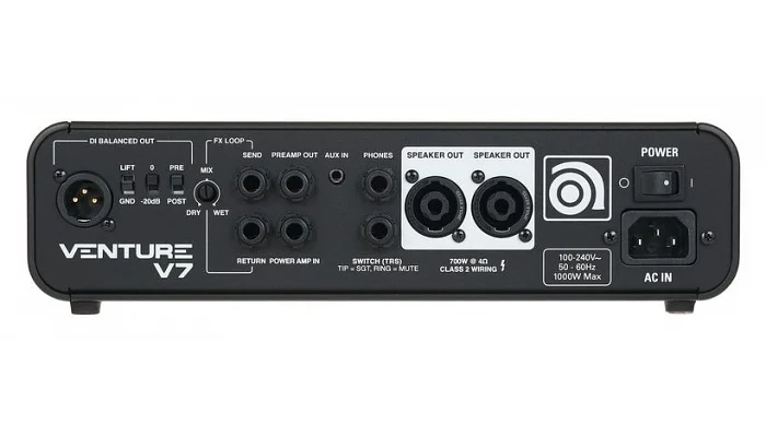 Усилитель-голова для гитар AMPEG VENTURE V7, фото № 6