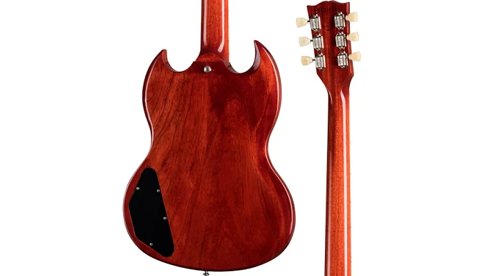 Електрогітара GIBSON SG STANDARD '61 SIDEWAYS VIBROLA VINTAGE CHERRY, фото № 5