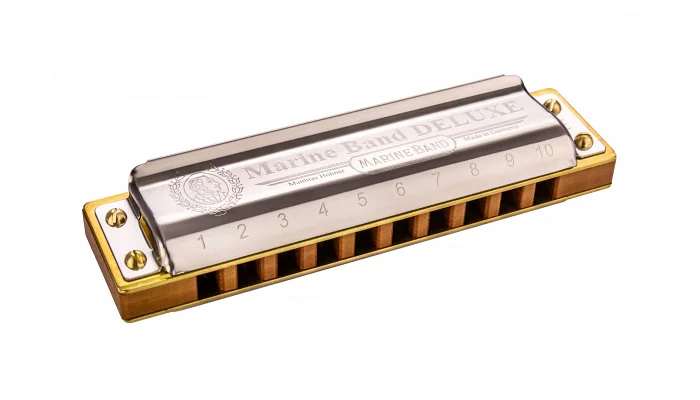Губная гармошка HOHNER Marine Band Deluxe M200505X E-major, фото № 1