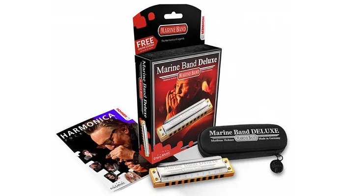 Губная гармошка HOHNER Marine Band Deluxe M200505X E-major, фото № 4