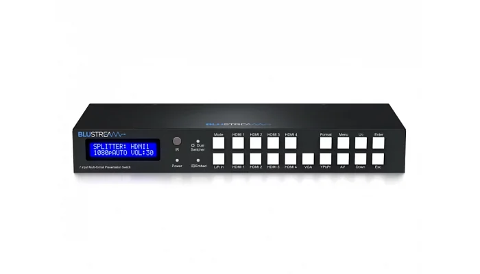 HDMI коммутатор/распределитель Blustream MFP72, фото № 1