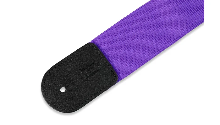 Гітарний ремінь LEVY'S M8POLY-PRP CLASSICS SERIES POLYPROPYLENE GUITAR STRAP (PURPLE), фото № 3