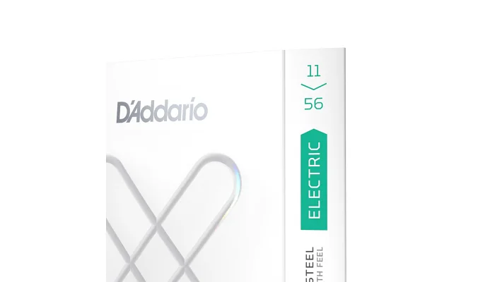 Струни для електрогітари D'ADDARIO XSE1156 XS COATED ELECTRIC GUITAR STRINGS, MEDIUM TOP/EXTRA HEAVY BOTTOM (11-56), фото № 5