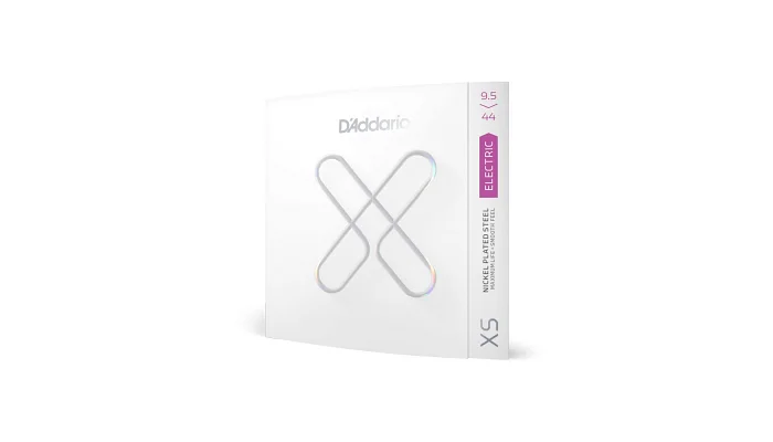Струни для електрогітари D'ADDARIO XSE09544 XS COATED ELECTRIC GUITAR STRINGS, SUPER LIGHT PLUS (9.5-44), фото № 2