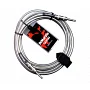 Інструментальний кабель Jack 6.3 моно тато - Jack 6.3 моно тато DIMARZIO EP1718SSSM INSTRUMENT CABLE 5.5M (CHROME)