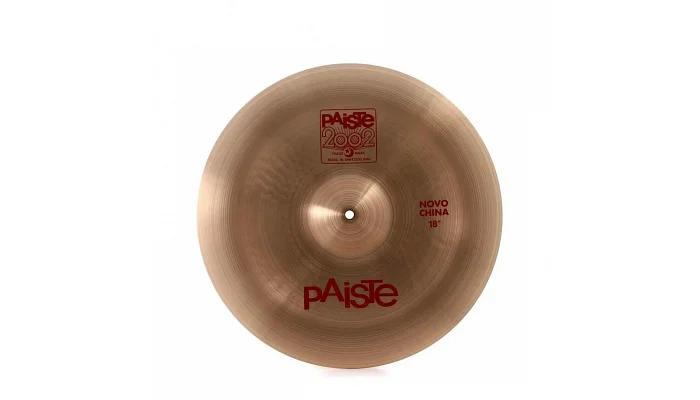 Тарілка для барабанів Paiste 2002 Novo China 18", фото № 2