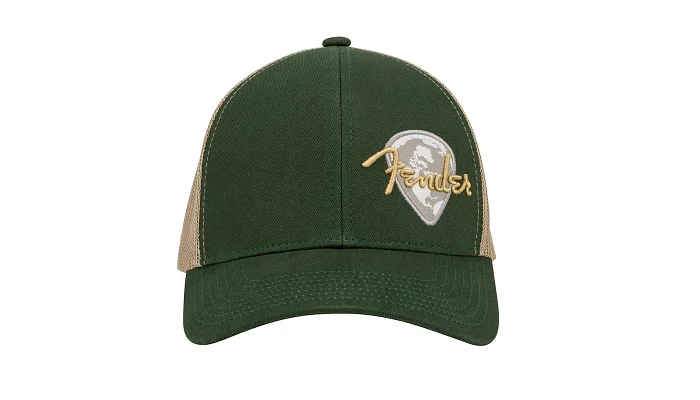 Кепка FENDER GLOBE PICK PATCH HAT GREEN KHAKI, фото № 2