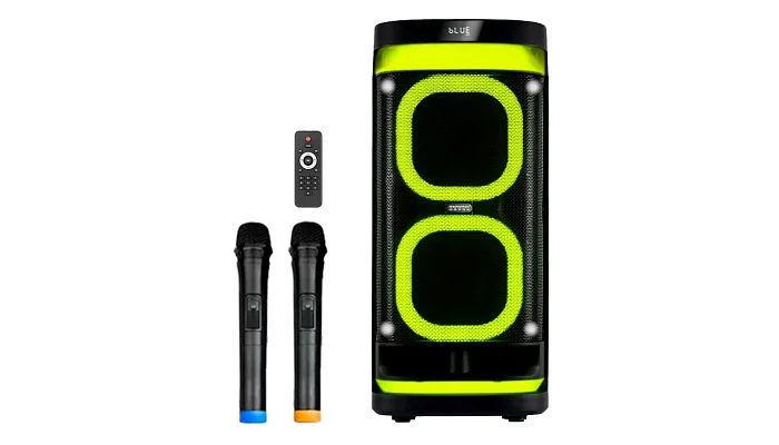Автономна акустична система TMG 6620D (BT+2MIC+USB+SD+FM), фото № 1