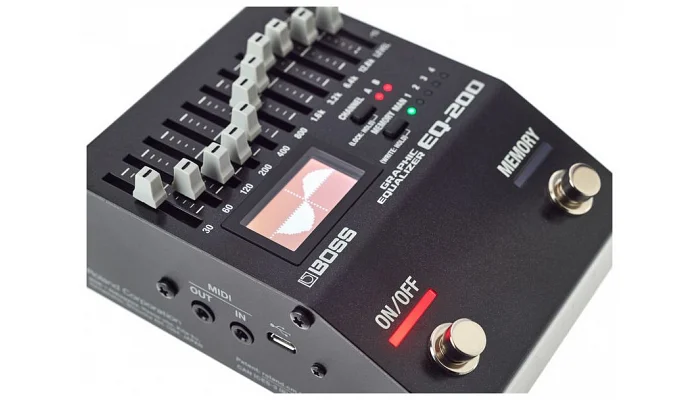 Гітарний графічний еквалайзер ефектів BOSS EQ-200, фото № 12