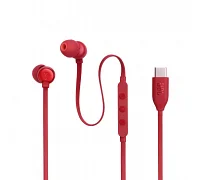 Вакуумні навушники JBL Tune 310C Red