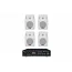 Комплект звука DV audio MA404PB4W для помещений до 80 м²