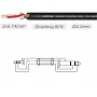 Готовий аудіокабель Jack 6.3 мм стерео тато - mini jack 3.5 стерео тато Roxtone SACC280L05