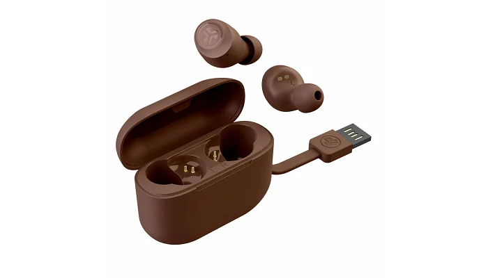 Бездротові вакуумні TWS навушники JLAB GO Air Tones True Wireless Brown 2, фото № 3