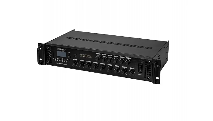 Трансляційний підсилювач потужності OMNITRONIC MAVZ-120.6P PA, фото № 4