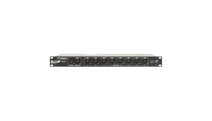 DMX сплиттер Elation Opto Branch 8/3 DMX Splitter, фото № 1