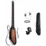 Silent гітара з чохлом та аксесуарами Donner Music HUSH-Ⅰ Silent Guitar Mahogany Sunburst EC1783