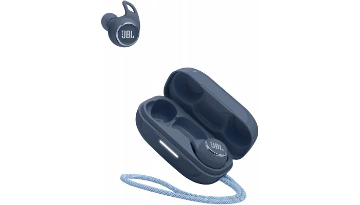 Бездротові вакуумні TWS навушники JBL Reflect Aero Blue, фото № 3