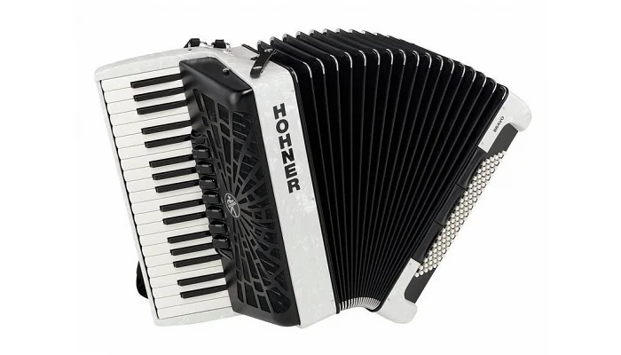 Аккордеон Hohner Bravo III 96 (А-1672) White, фото № 2