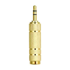 Переходник jack 6.3 стерео мама - mini jack 3.5 стерео папа Maximum Acoustics JS2MJS-G
