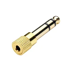 Переходник mini jack 3.5 мм стерео мама - Jack 6.3 мм стерео папа Maximum Acoustics MJS2JS-G