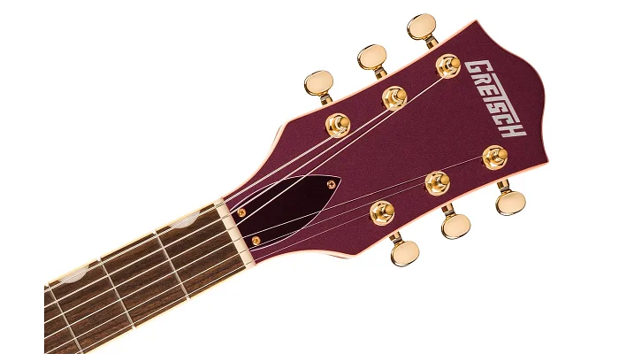 Напівакустична гітара GRETSCH ELECTROMATIC PRISTINE LTD CENTER BLOCK DOUBLE-CUT WITH BIGSBY DARK CHERRY METALLIC, фото № 5